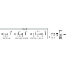 Фрезы насадные для торцевой обработки ламинированных плит по шабону 01.15 - 4