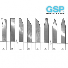 Ножи дисковые для резки ткани и текстиля CRV, HSS - 5