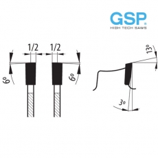 Пилы дисковые для сухой резки армирования с HW напайками Dry Cut - 3