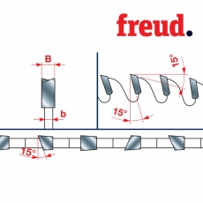 Пилы дисковые для чистовой резки багета c покрытием LU1L - 3