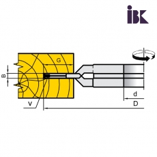 Фрезы насадные пазовальные - 4
