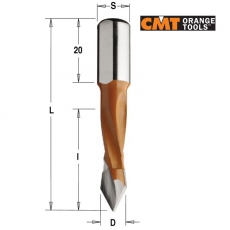 Сверла сквозные четырехфлейтные серии 374/375 CMT - 2