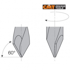 Сверла сквозные четырехфлейтные серии 374/375 CMT - 3