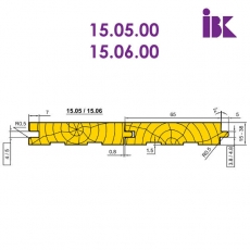 Комплект фрез для профилирования паркета на 4-х стороннем станке