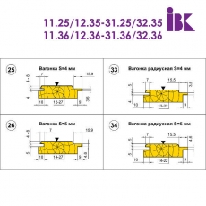 Комплект насадных фрез для профилирования вагонки - 3