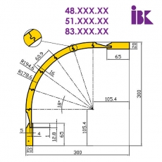 Комплекты радиусных фрез для производства мебельных фасадов