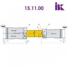 Комплект фрез для профилирования паркета (S=4mm) - 2