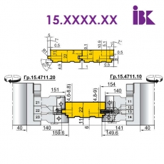 Комплект фрез для профилирования паркетной доски - 3