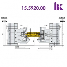 Комплекты фрез для профилирования паркетной доски 15.5920.00 - 2