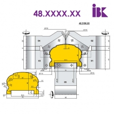 Комплекты фрез для профилирования погонажных изделий 48.XXX.XX - 2