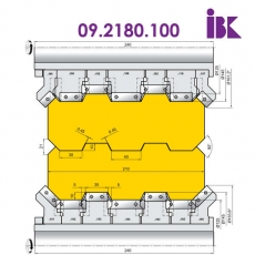 Комплект фрез для профилирования бруса 09.2180.100
