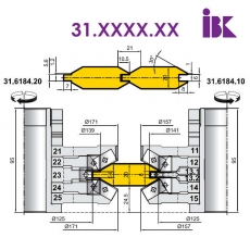 Комплекты фрез для профилирования бруса 31.XXXX.XX