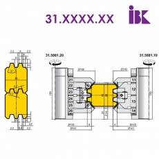 Комплекты фрез для профилирования бруса 31.XXXX.XX - 3
