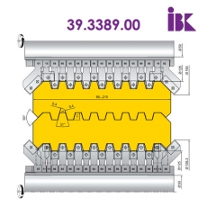 Комплект фрез для профилирования бруса 39.3389.00