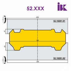 Комплект фрез для профилирования бруса 52.XXX