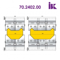 Комплект фрез для профилирования бруса 70.2402.00 - 2