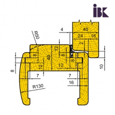 Комплект универсальных фрез для изготовления дверной коробки