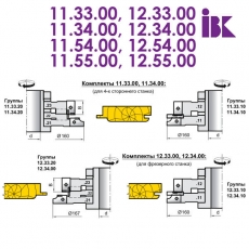 Комплекты фрез для профилирования радиусной вагонки - 2