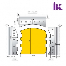 Комплекты фрез для профилирования строительного бруса