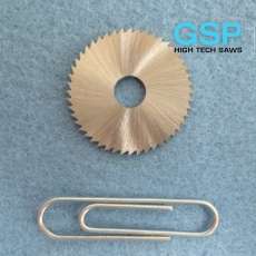 Пилы дисковые пазовые прорезные по металлу DIN 1837 A мелкий зуб HSS и VHM - 4