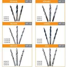 Сверла тройного сверления для отверстий под ручку HSS-E - 4