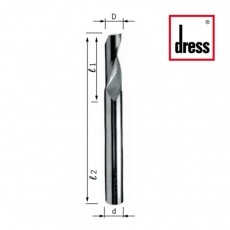Фрезы концевые одноканальные твердосплавные Dress - 2