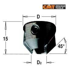 Зенкеры съемные 315/316 CMT - 2