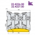 Фрезы для профилирования облицовочной доски типа блокхаус 22.4226.00, 22.4227.00